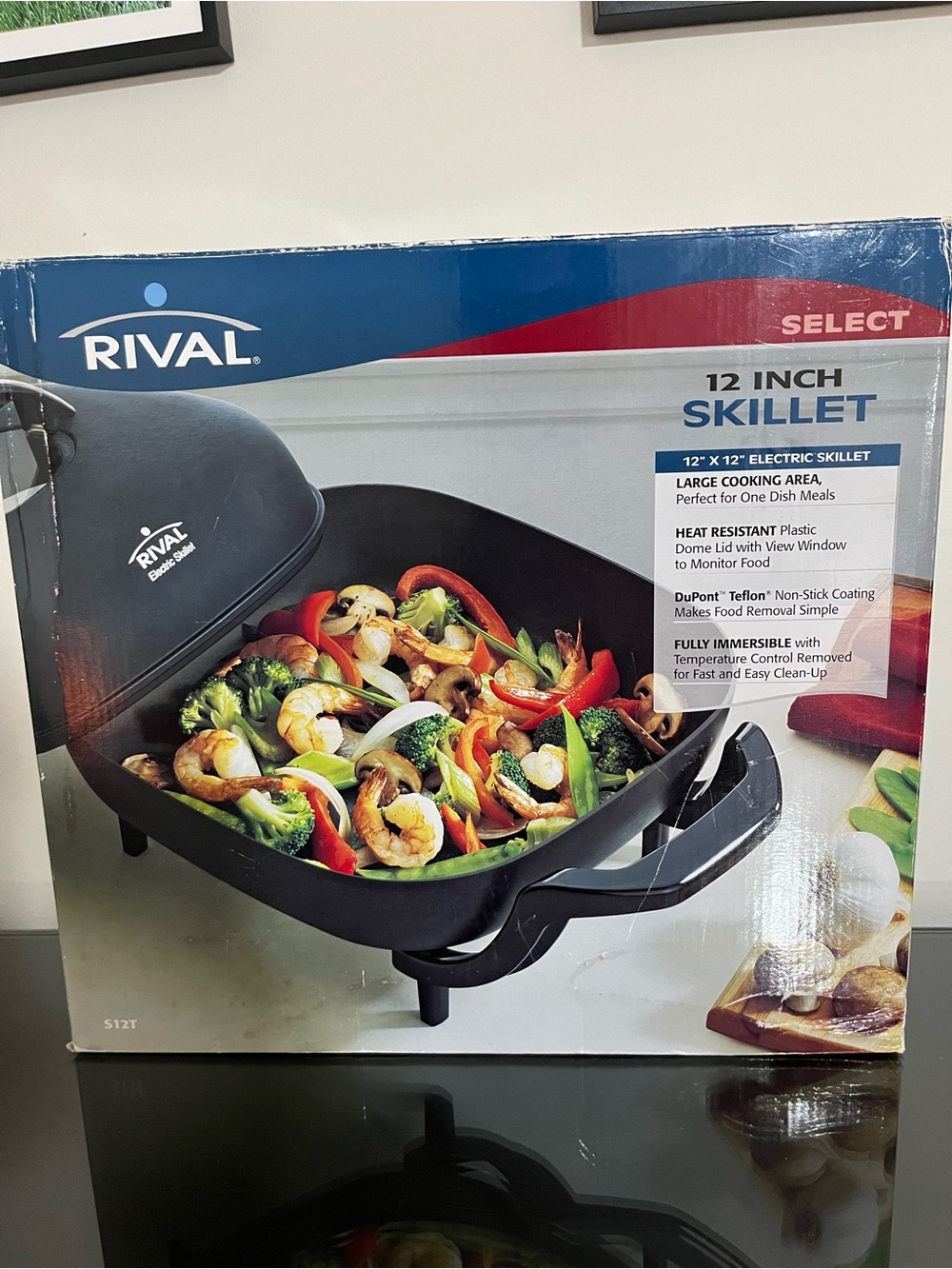 Rival Select 12-Inch Electric Skillet - Black